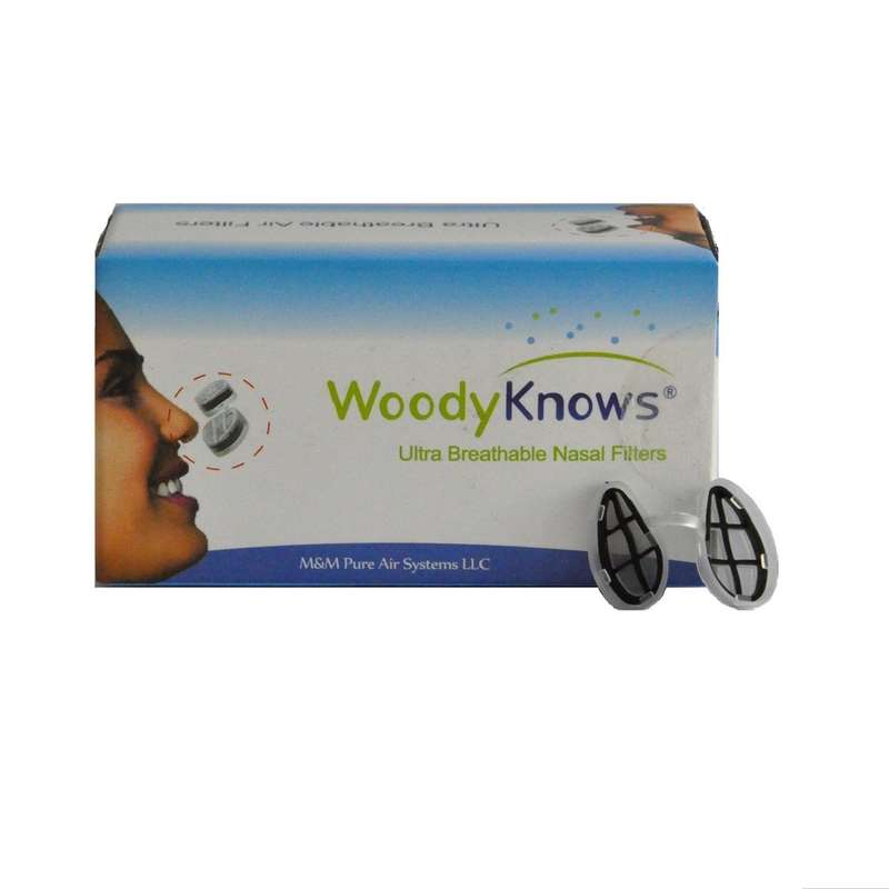 ماسک بینی وودی نوز مدل Ultra Breathable برای حفره بینی بیضی سایز M