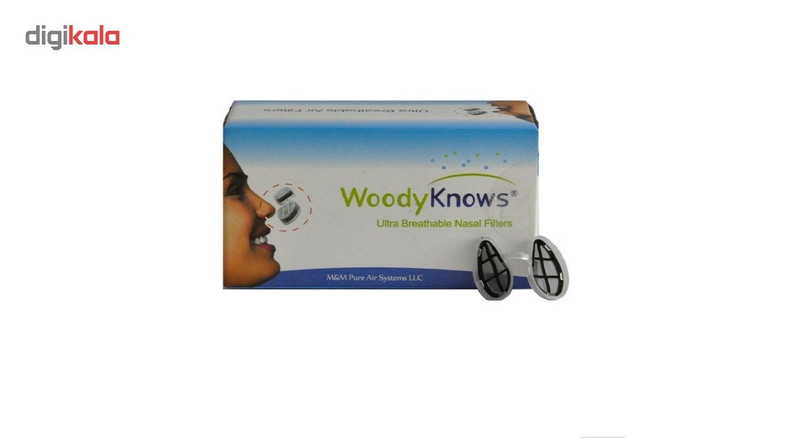 ماسک بینی وودی نوز مدل Ultra Breathable برای حفره بینی بیضی سایز XL