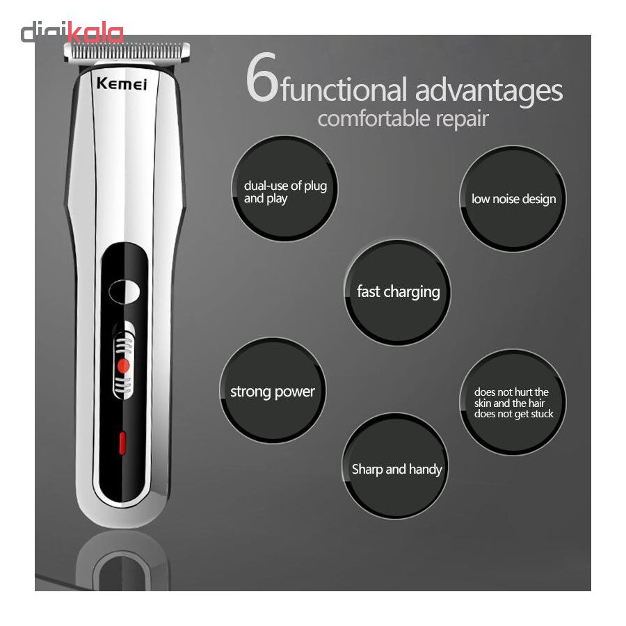 ماشین اصلاح موی سر و صورت کیمی مدل km-7677