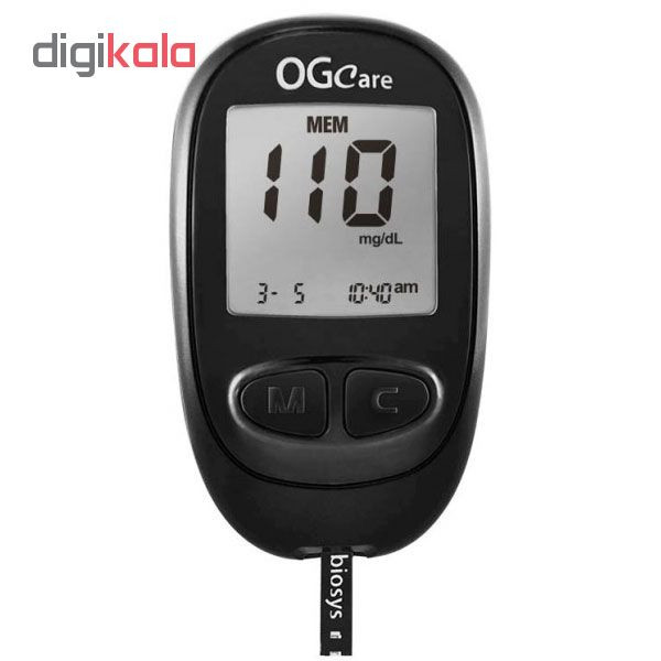 دستگاه تست قند خون بی اس آی مدل او جی کر کد 2TS