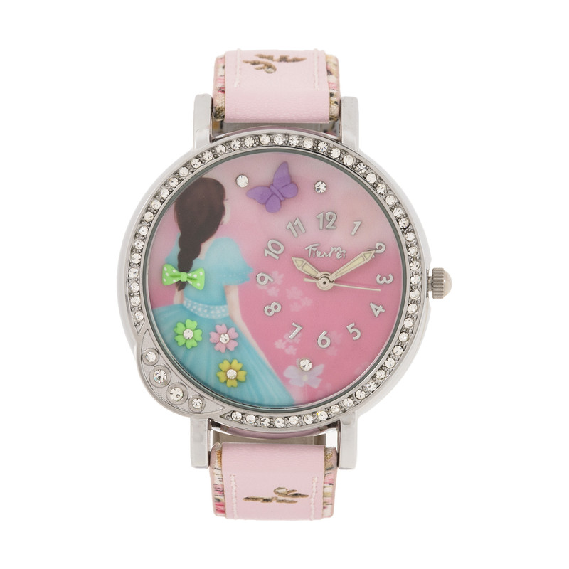ساعت مچی عقربه ای دخترانه مدل TM-198