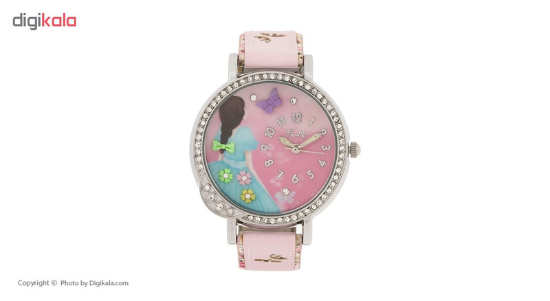 ساعت مچی عقربه ای دخترانه مدل TM-198