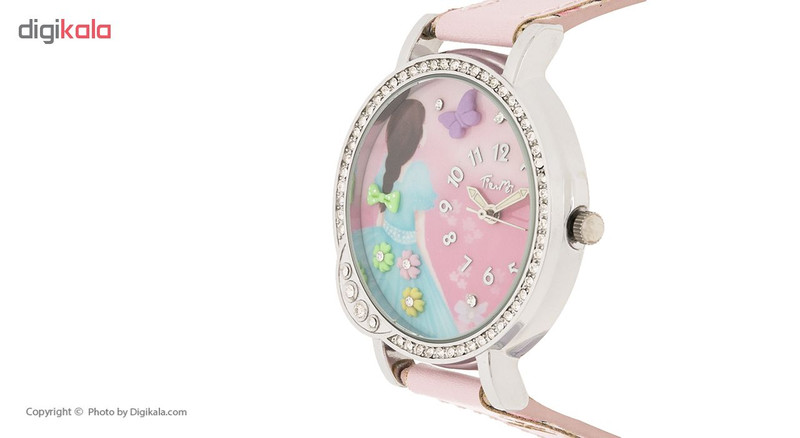 ساعت مچی عقربه ای دخترانه مدل TM-198