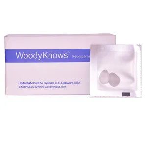 فیلتر بینی وودی نوز مدل Ultra Breathable برای حفره بینی بیضی-بسته 12 عددی سایز XL