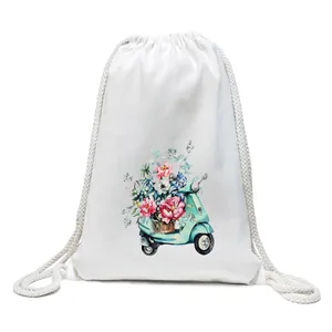 کوله پشتی  طرح وسپا گلی مدل Y024