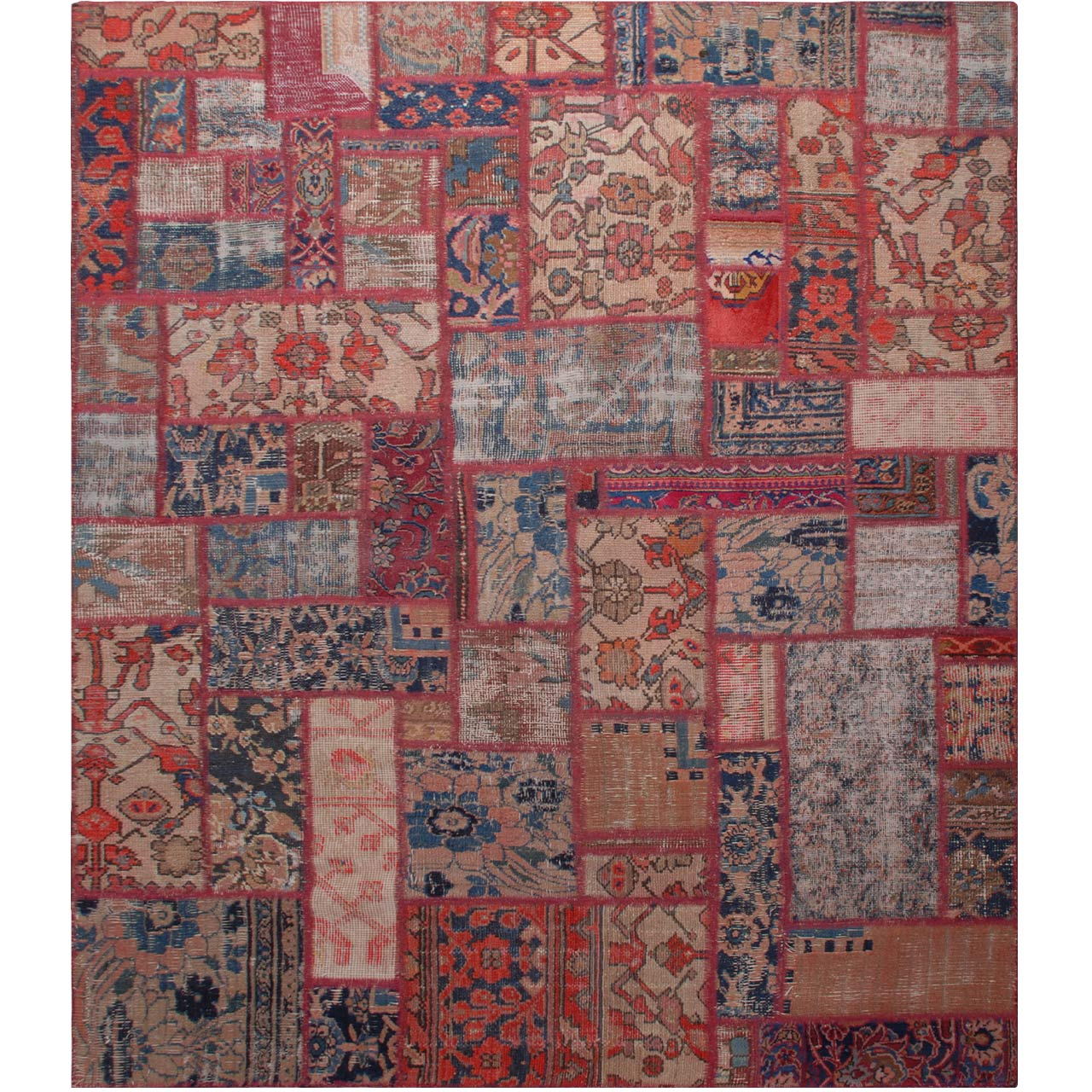 کلاژ فرش دستبافت دو و نیم متری فرش هریس کد 101421