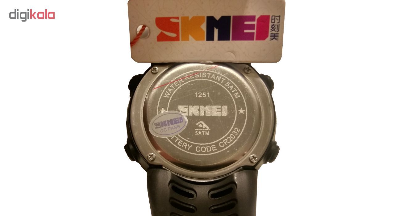 ساعت مچی دیجیتال اسکمی مدل A-1251 -  - 11