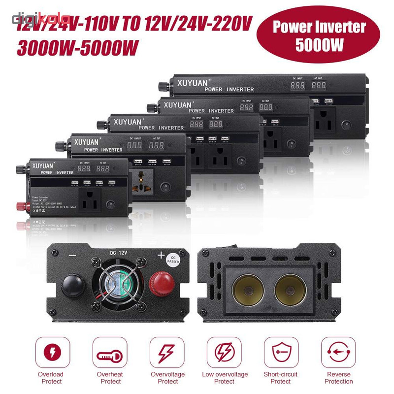 اینورتر ایکسیوان مدل RS-12220 ظرفیت 3000 وات اینورتر ایکسیوان مدل RS-12220 ظرفیت 3000 وات