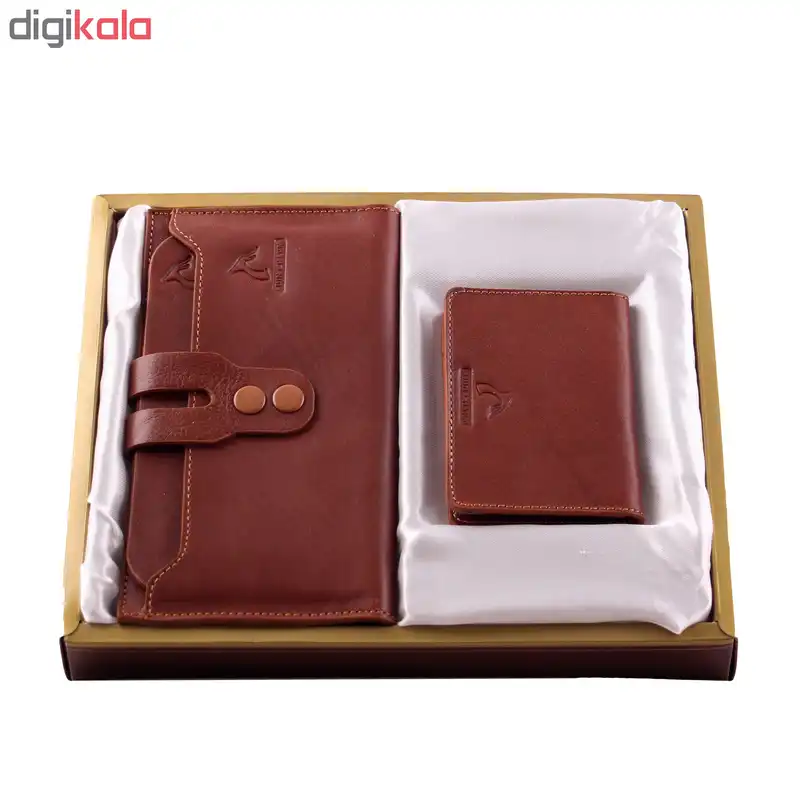 ست هدیه زنانه چرم بارز کد DS60