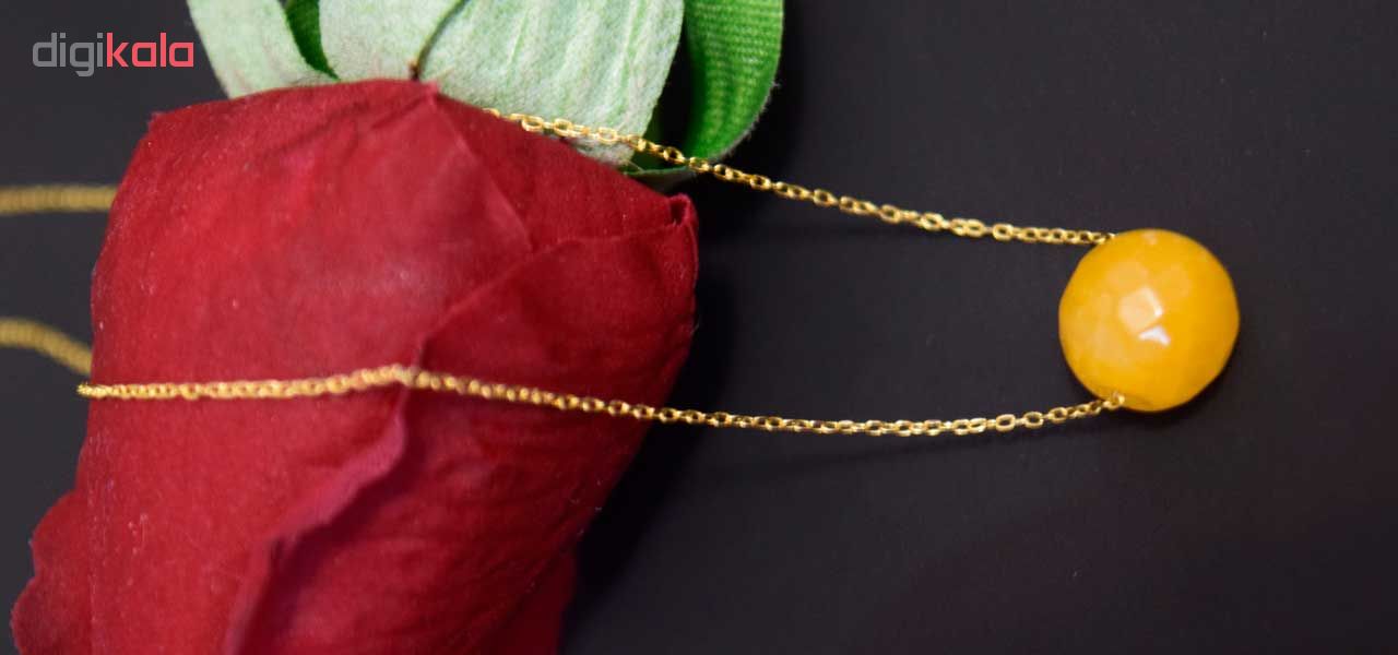 گردنبند طلا 18 عیار زنانه کانیار گالری کد 1424