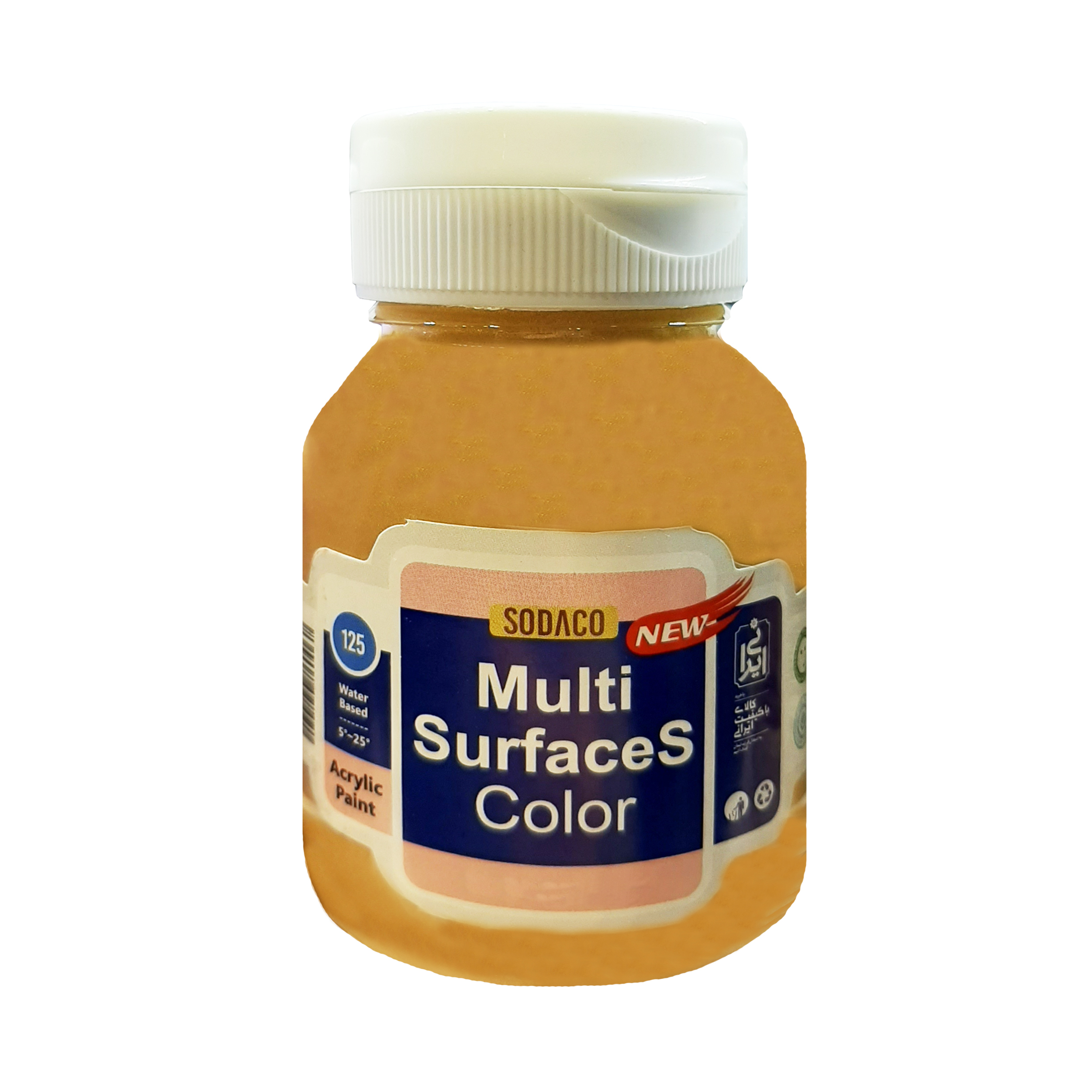 رنگ اکریلیک سوداکو مدل Multi Surfaces حجم 125 میلی لیتر