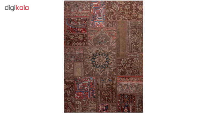 کلاژ فرش دستبافت سه و نیم متری فرش هریس کد 101515