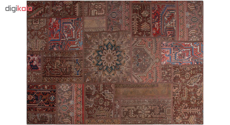 کلاژ فرش دستبافت سه و نیم متری فرش هریس کد 101515