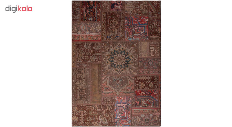 کلاژ فرش دستبافت سه و نیم متری فرش هریس کد 101515