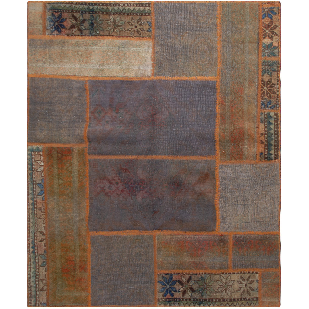 کلاژ فرش دستبافت دو متری فرش هریس کد 101520