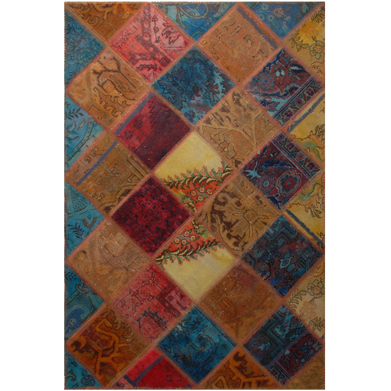 کلاژ فرش دستبافت سه متری فرش هریس کد 101532