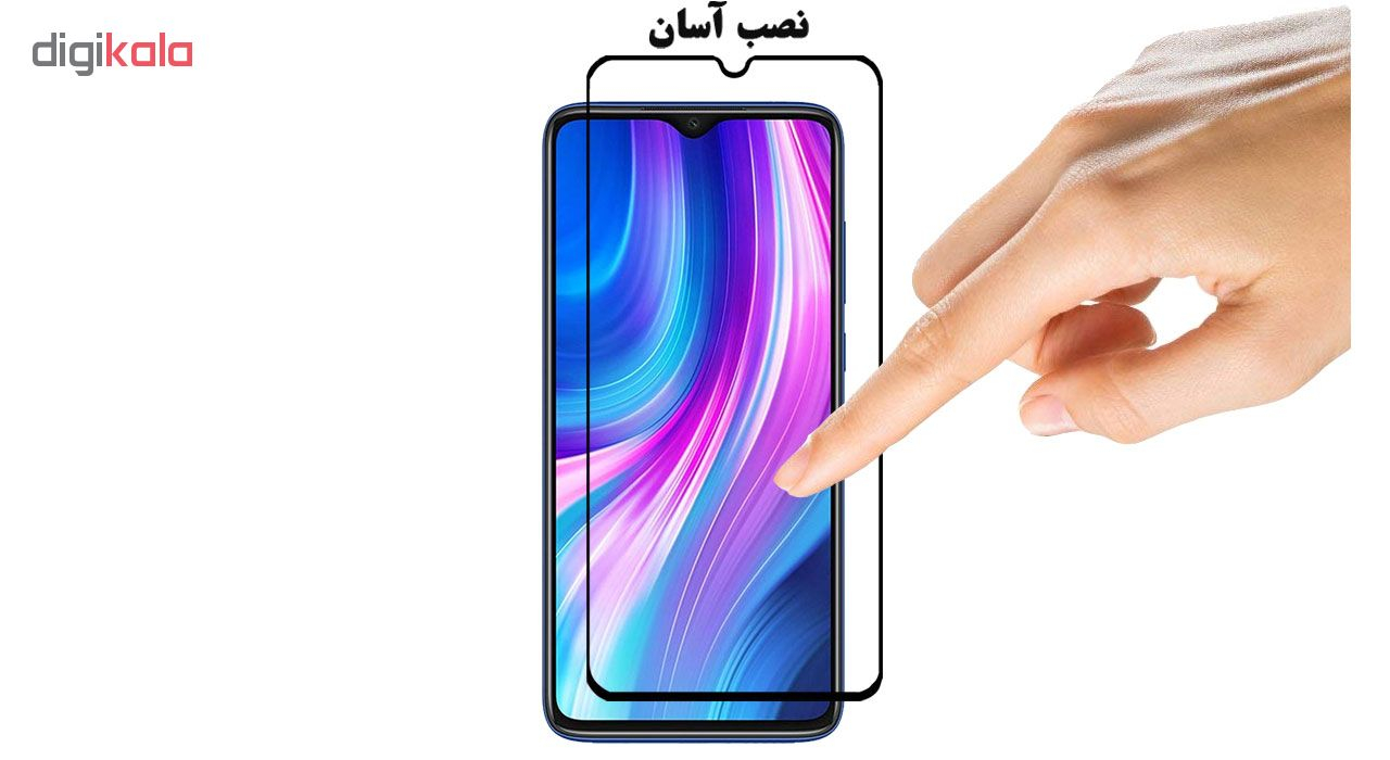 محافظ صفحه نمایش 5D تراستکتور مدل CRM مناسب برای گوشی موبایل شیائومی Redmi Note 8 Pro