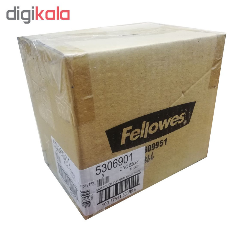 طلق پرس فلوز مدل 125 سایز 10.5*7.5 سانتی متر بسته 1000 عددی