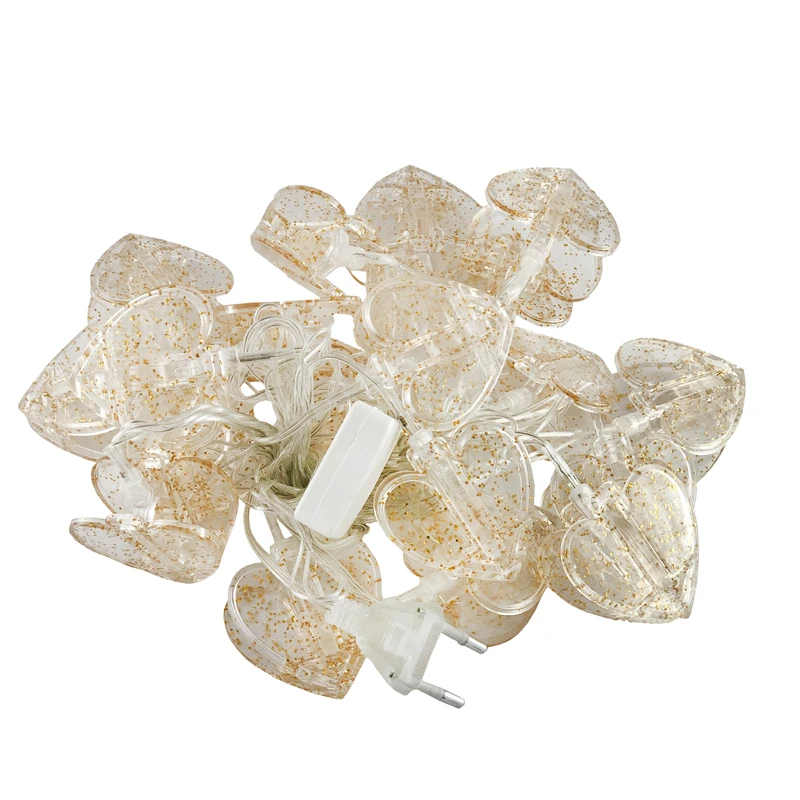 ریسه ال ای دی طرح قلب طول 4 متر 