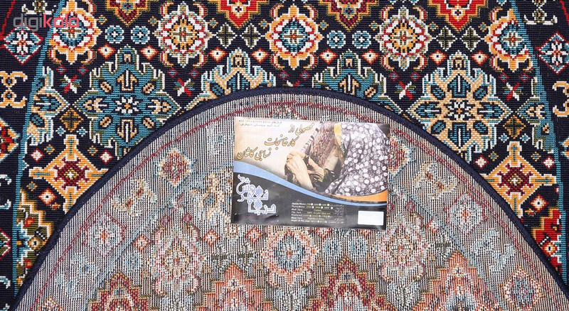 گلیم ماشینی دنیای فرش مدل آفتاب کد 100150