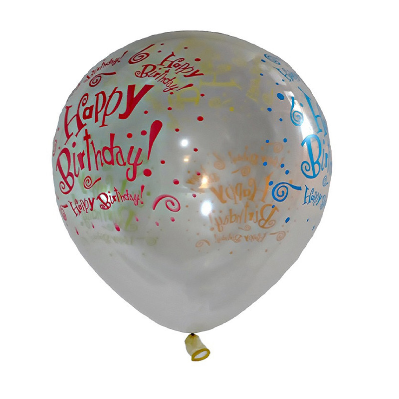 بادکنک هپی اوری دی مدل Happy Birth Day بسته 100 عددی سایز 180×250