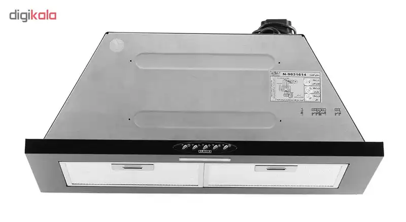 هود مخفی استیل البرز کد 506 سایز 70