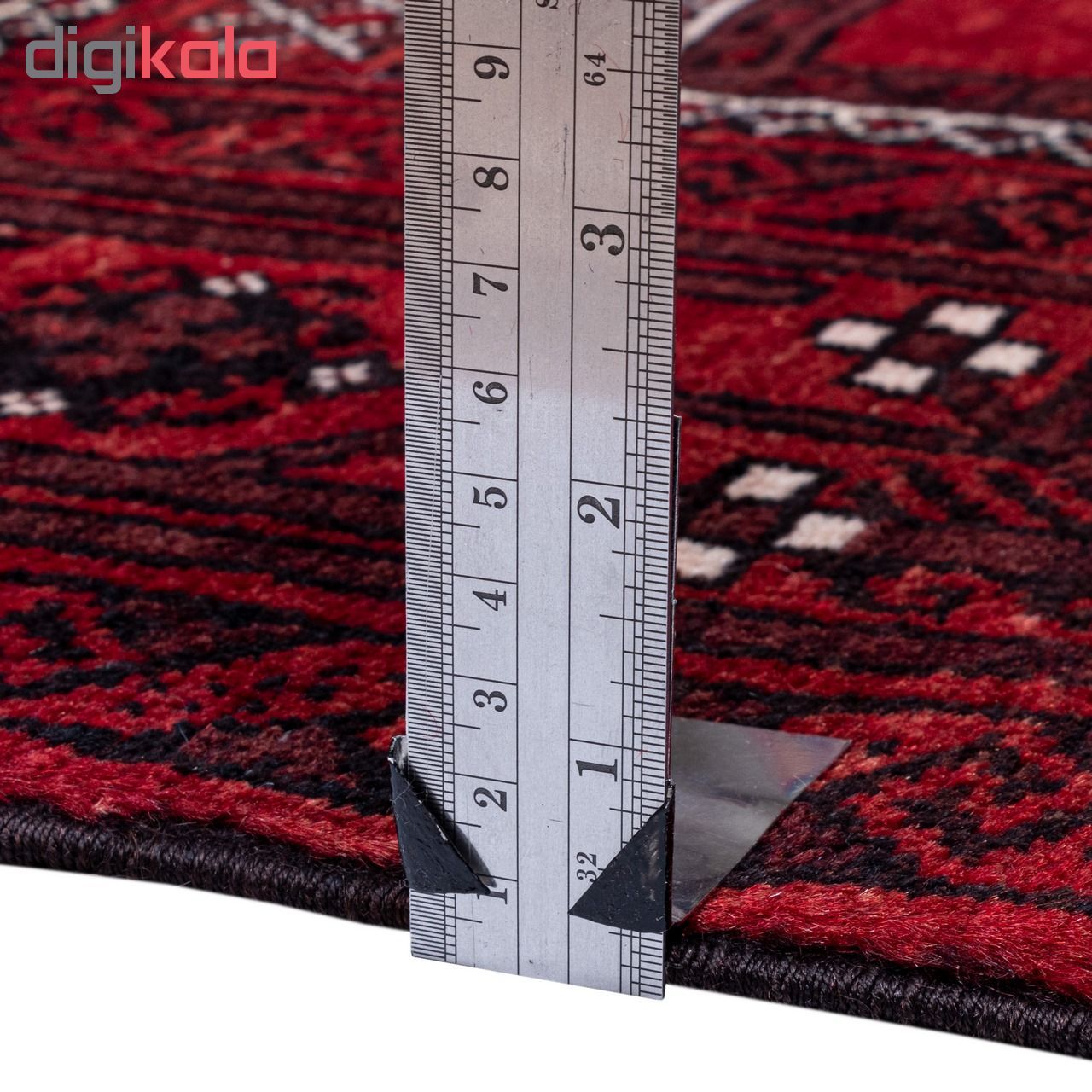 فرش دستباف قدیمی کناره طول دو متر سی پرشیا کد 177049
