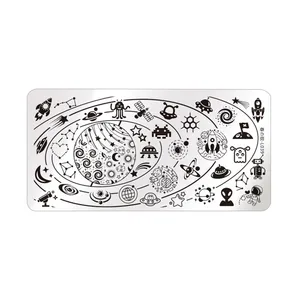 شابلون طراحی ناخن مدل L039