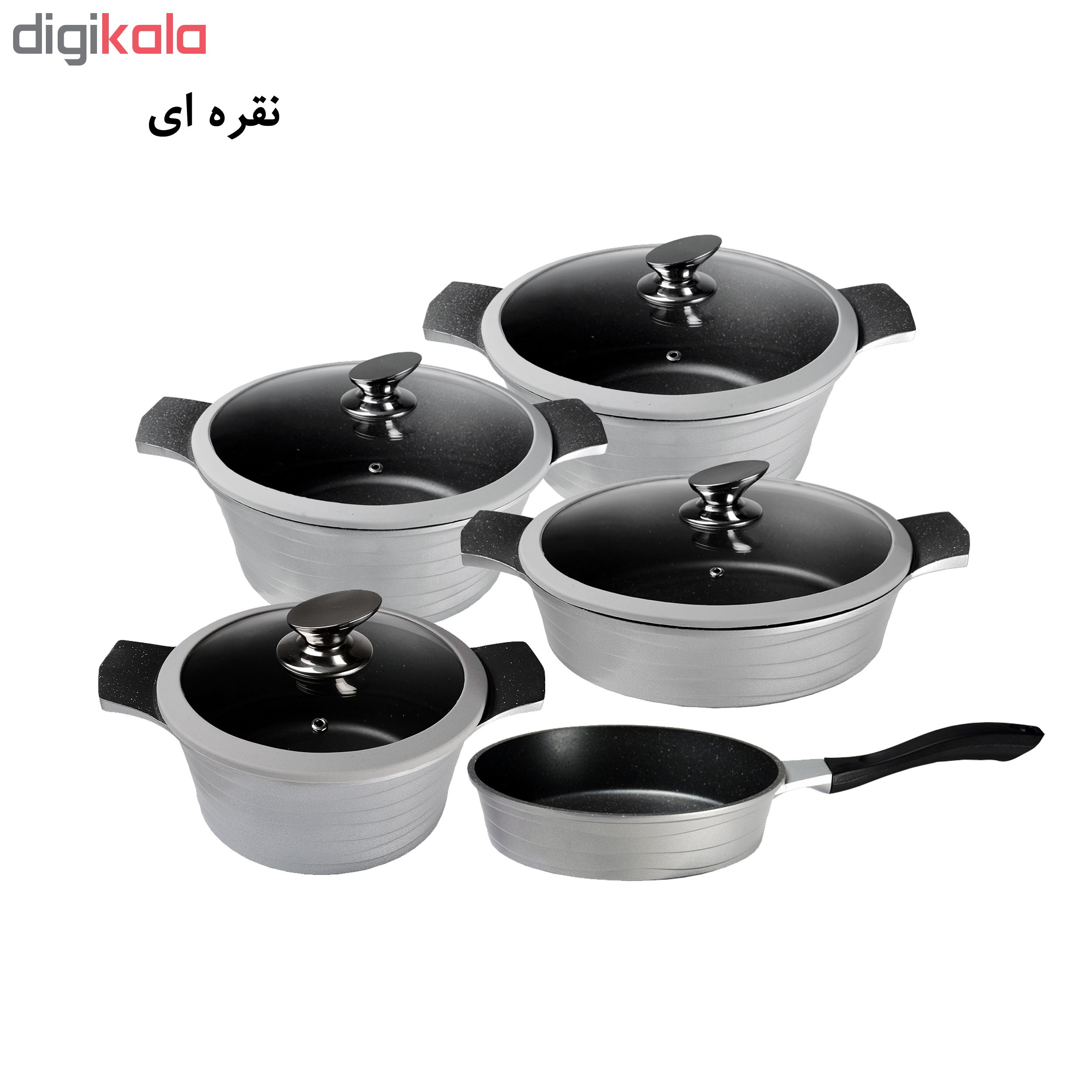 سرویس پخت و پز 9 پارچه جی فی نی کد GT01