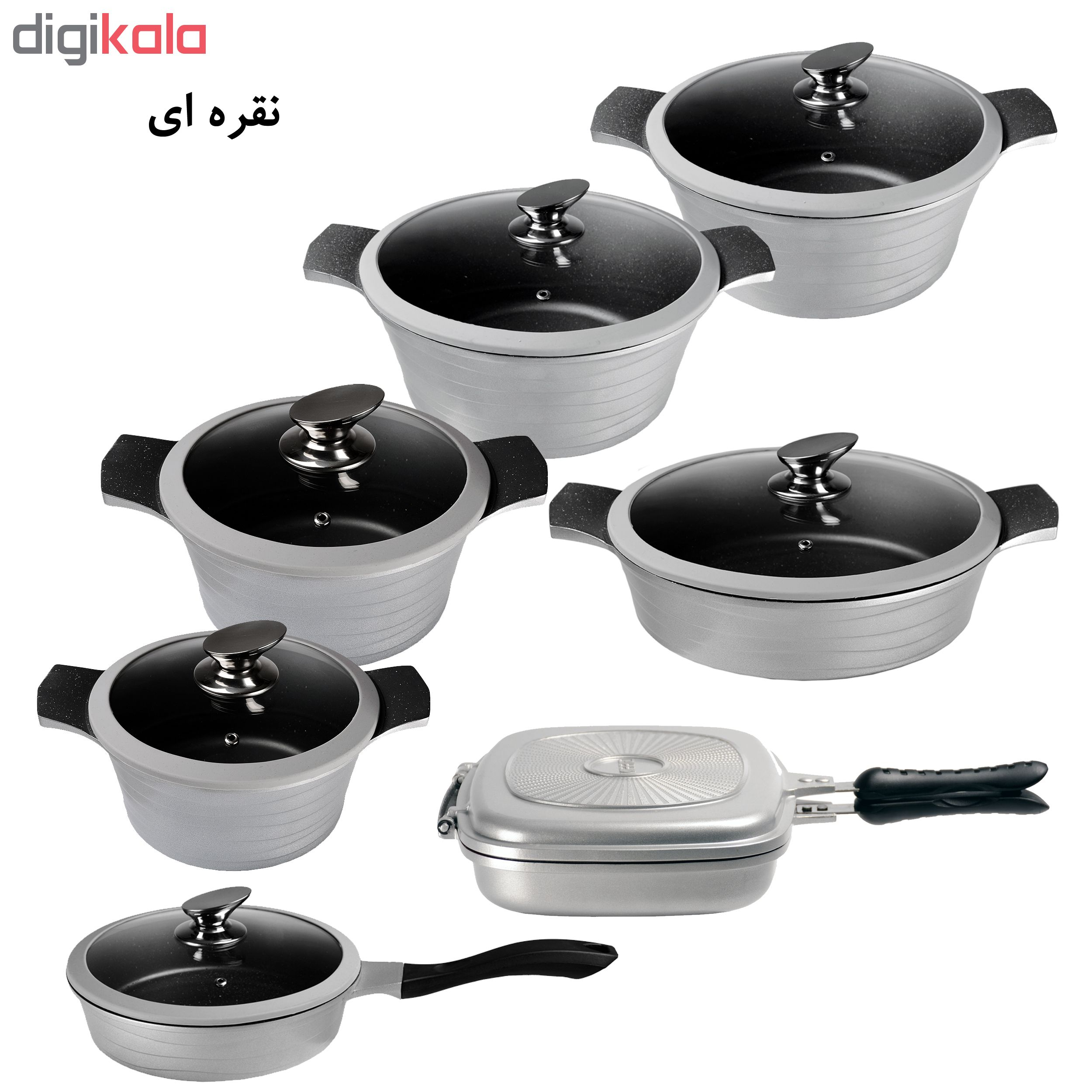 سرویس پخت و پز 14 پارچه جی فی نی کد GT14S