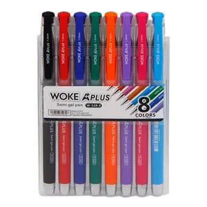 روان نویس 8 رنگ وک مدل  ژله ای Aplus سایز 0.7