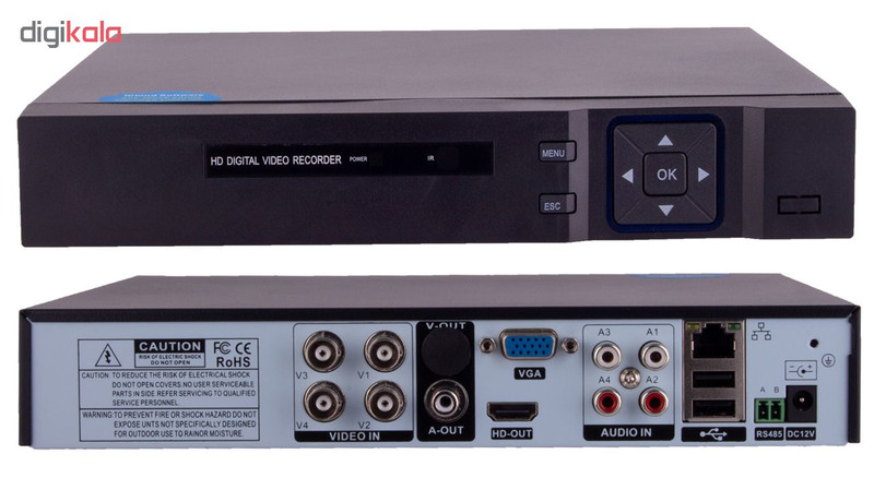 سیستم امنیتی  مدل AV-5000-4B 1