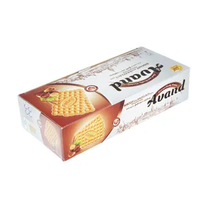 بیسکویت آوند با طعم فندق و تزیین شکر مقدار 900 گرم