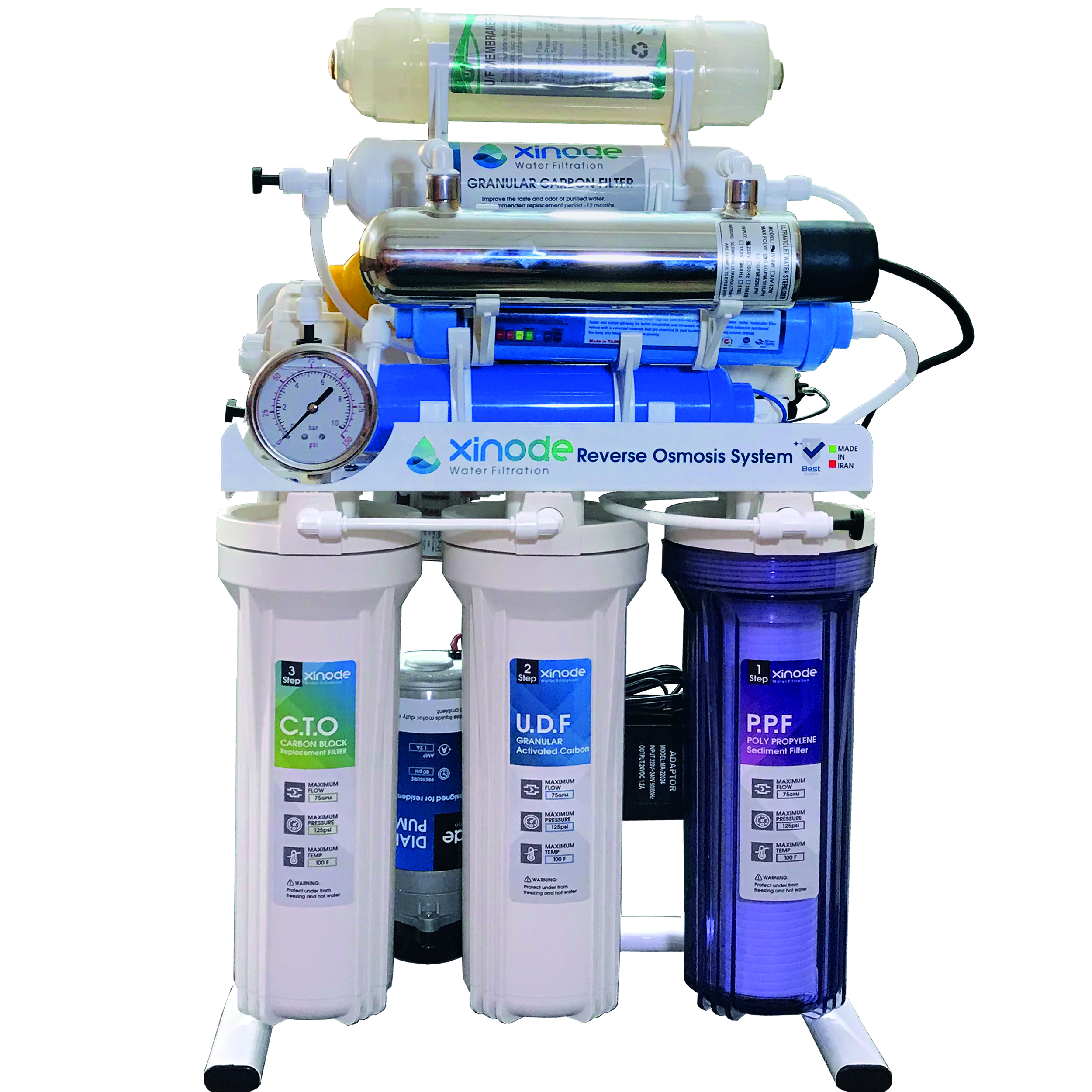 دستگاه تصفیه کننده آب زینود مدل AXT-1205HB