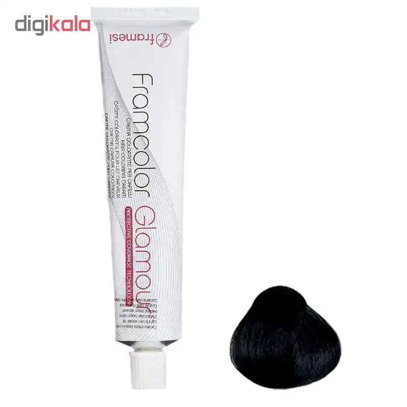 رنگ مو فرامسی شماره 1 حجم 100 میلی لیتر رنگ مشکی