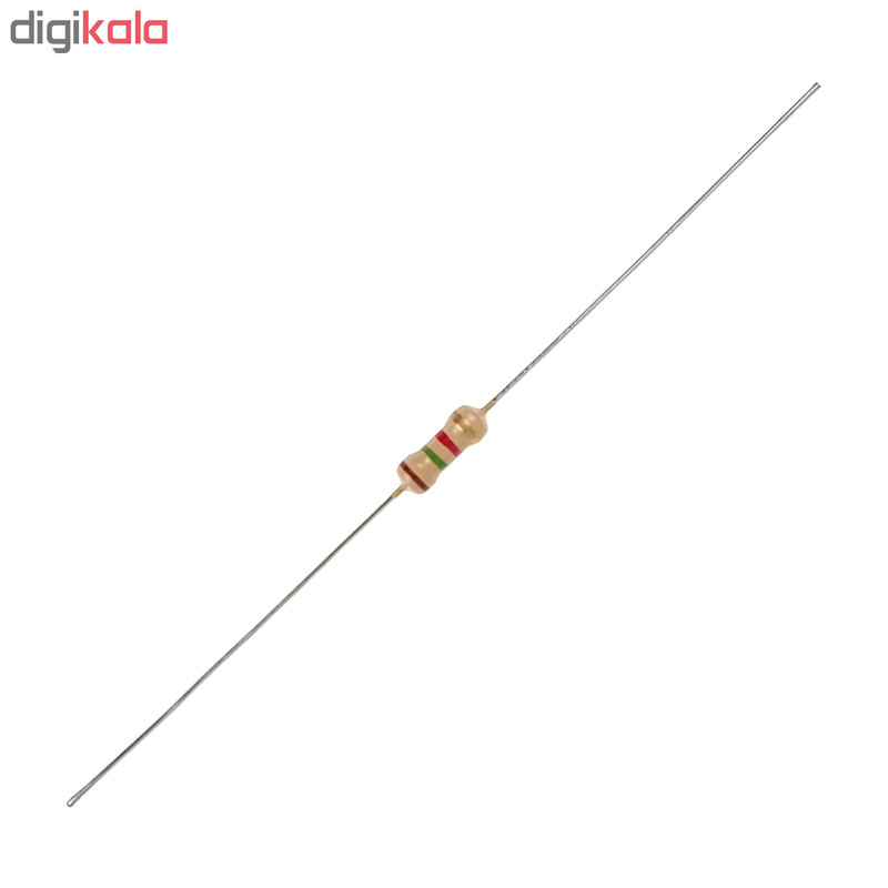 مقاومت 1.5 کیلو اهم کد 1K5 بسته 50 عددی