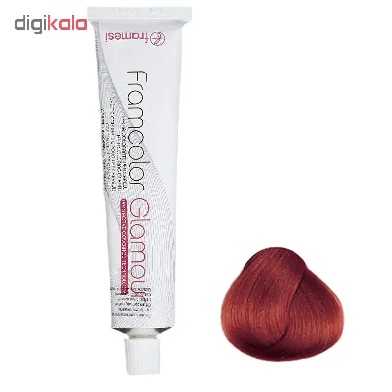 رنگ مو فرامسی شماره 7.56 حجم 100 میلی لیتر رنگ بلوند قرمز