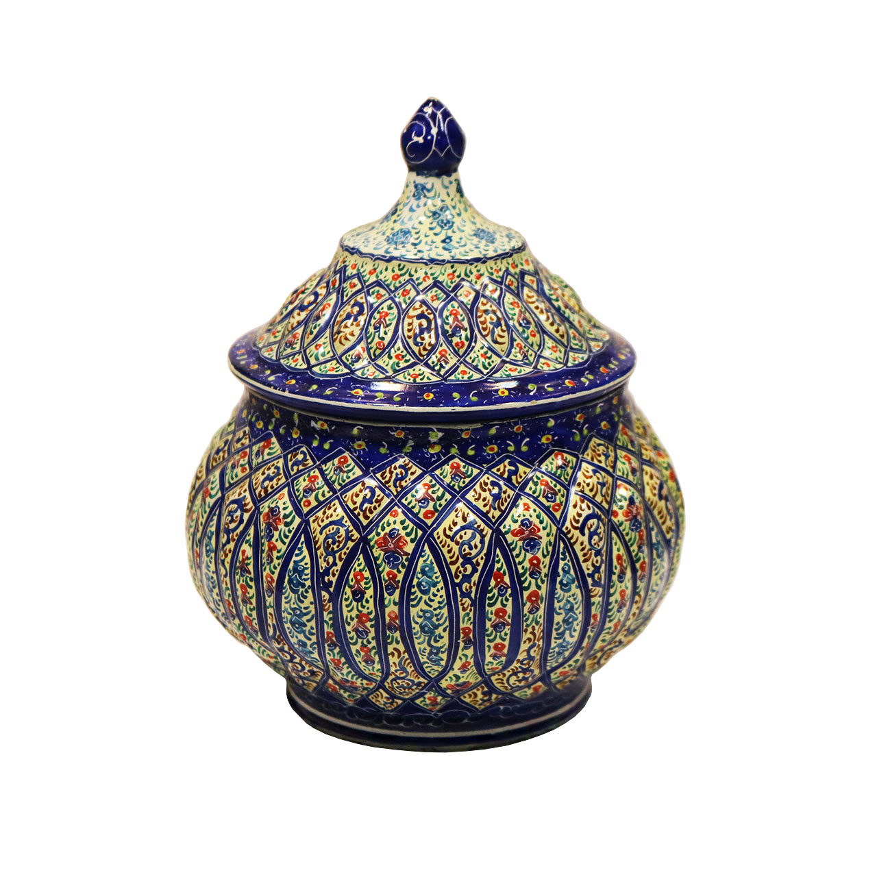 قندان میناکاری طرح ختایی مدل 20074