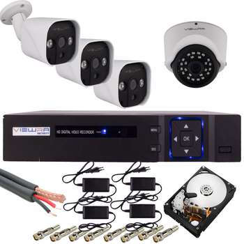 سیستم امنیتی آنالوگ ویورا مدل VS-950-3-901-1-702-HDD