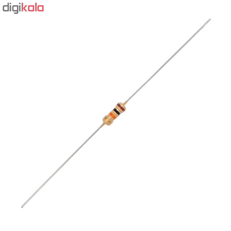 مقاومت 10 کیلو اهم کد 10K بسته 50 عددی