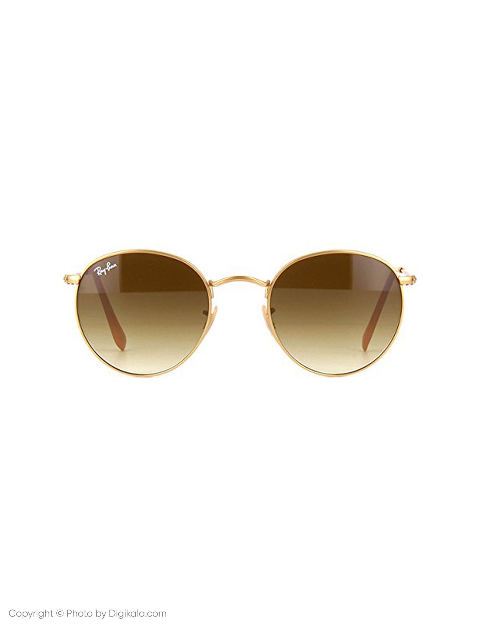 عینک آفتابی ری بن مدل 3447-112/51 - طلایی - 2