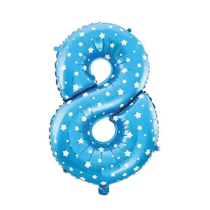 بادکنک فویلی مدل Eight سایز 150