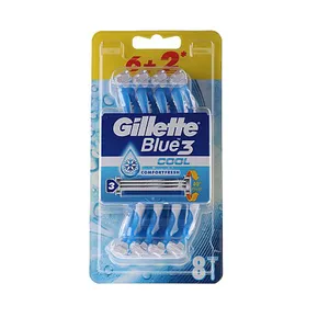 خود تراش ژیلت مدل Blue3 cool بسته 8 عددی