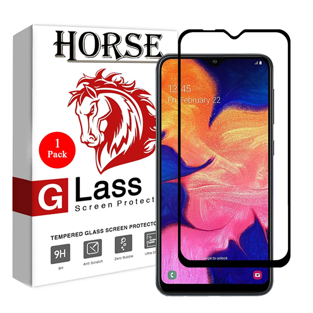 محافظ صفحه نمایش 5D هورس مدل FAG مناسب برای گوشی موبایل سامسونگ Galaxy A10