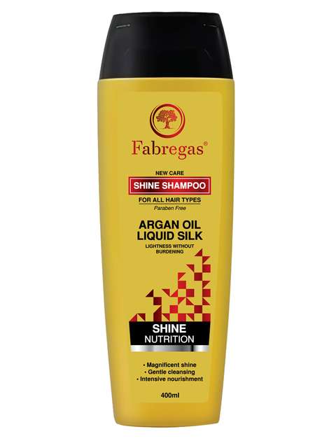 شامپو مو فابریگاس مدل Argan oil حجم 400 میلی لیتر