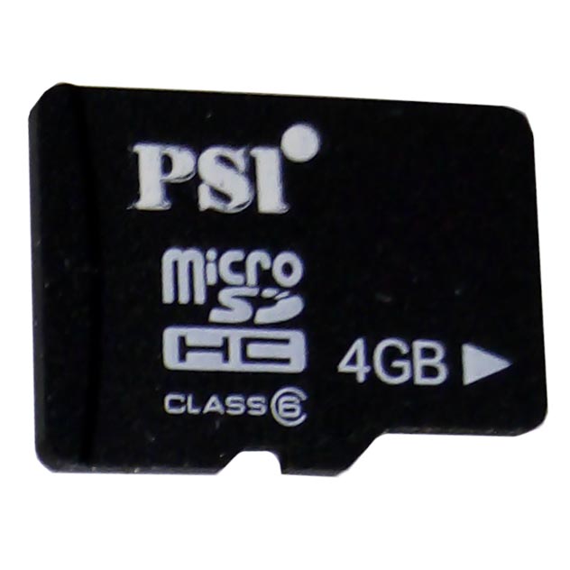 کارت حافظه microSDHC پی اس آی مدل A-01 کلاس 6 استاندارد UHS-I U1 سرعت 30MBps ظرفیت 4 گیگابایت 