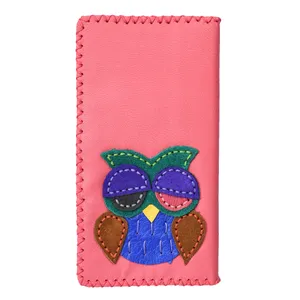 کیف پول چرمی طرح جغد کد 11