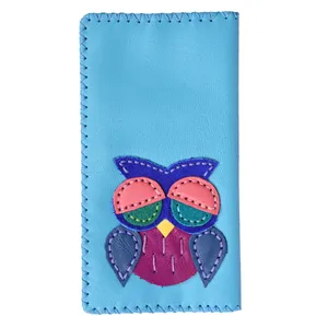 کیف پول چرمی طرح جغد کد 14