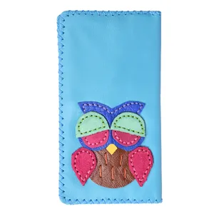 کیف پول چرمی طرح جغد کد 15