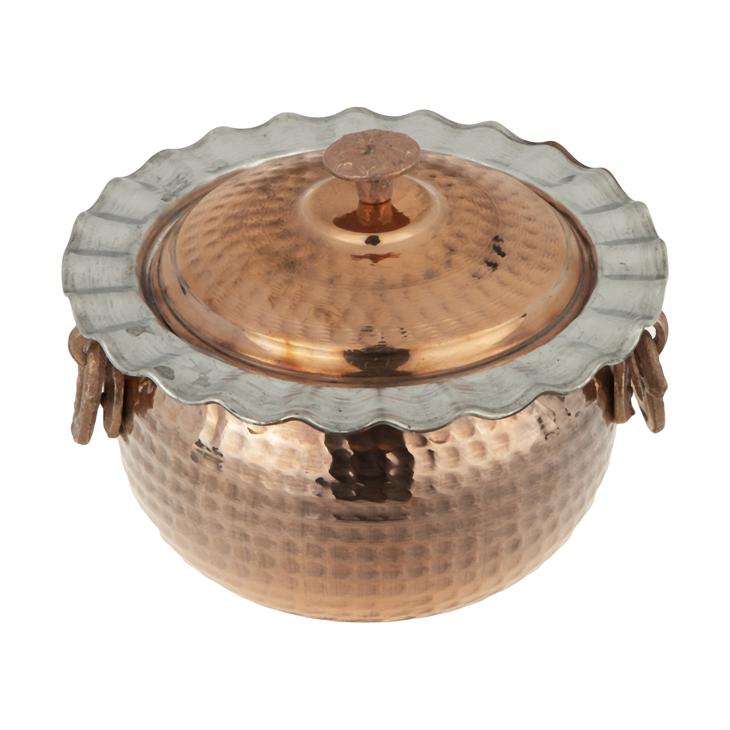 دیگچه مسی طرح خمره مدل S1